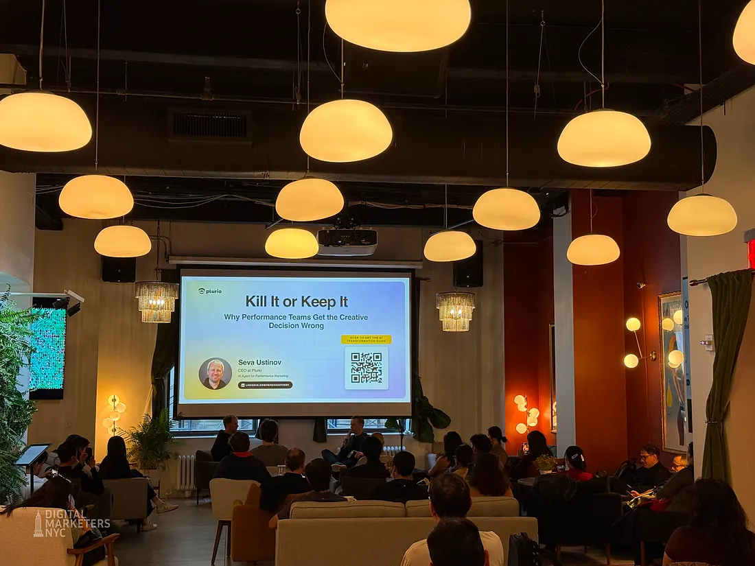 The audience during “Kill It or Keep It: Why Performance Teams Get the Creative Decision Wrong”